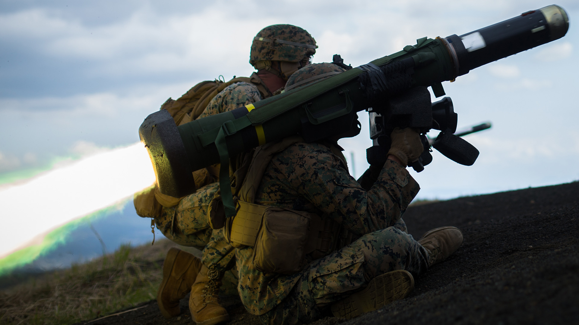 the world’s first medium-range, one-man-portable, fire-and-forget anti-tank weapon system.